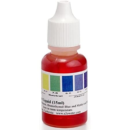 for testing the pH level of any clear liquid